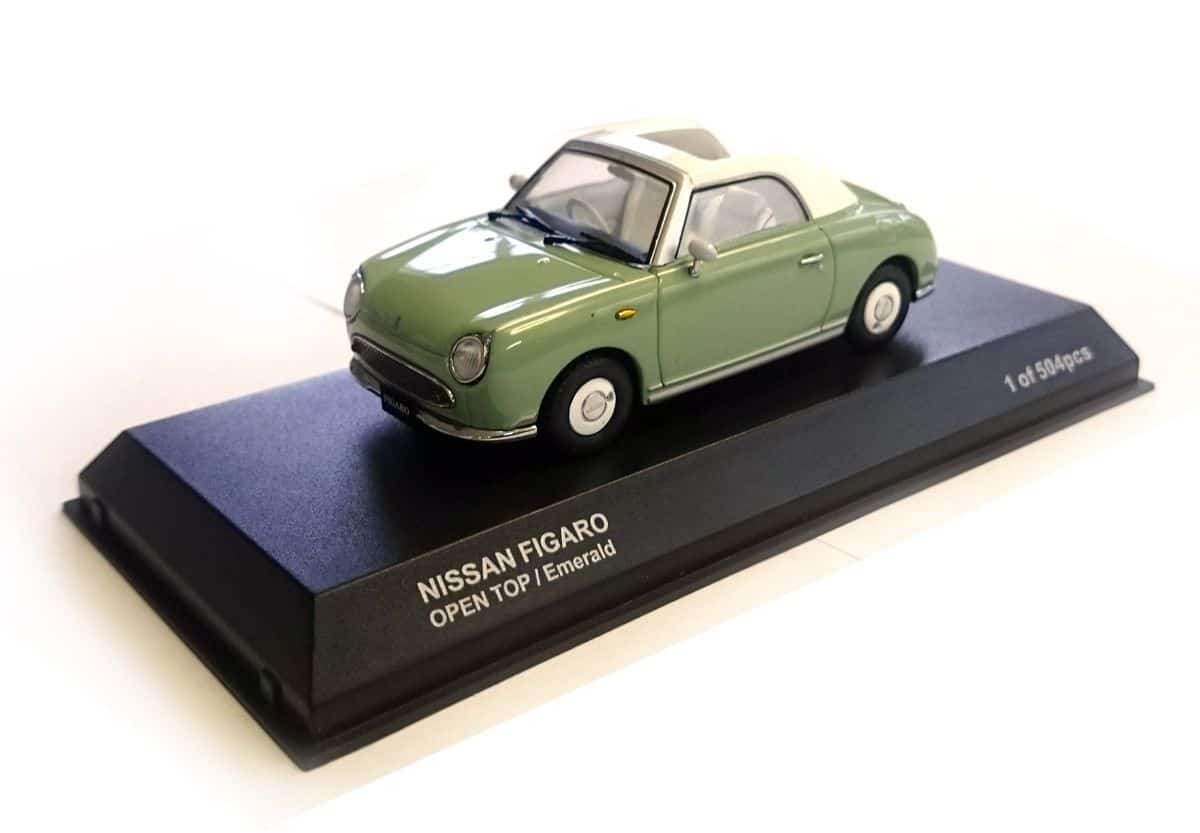 Nissan Figaro Model Car - 1/43 Diecast Collectible - The Figaro