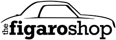 Black Nissan Figaro Shop Logo