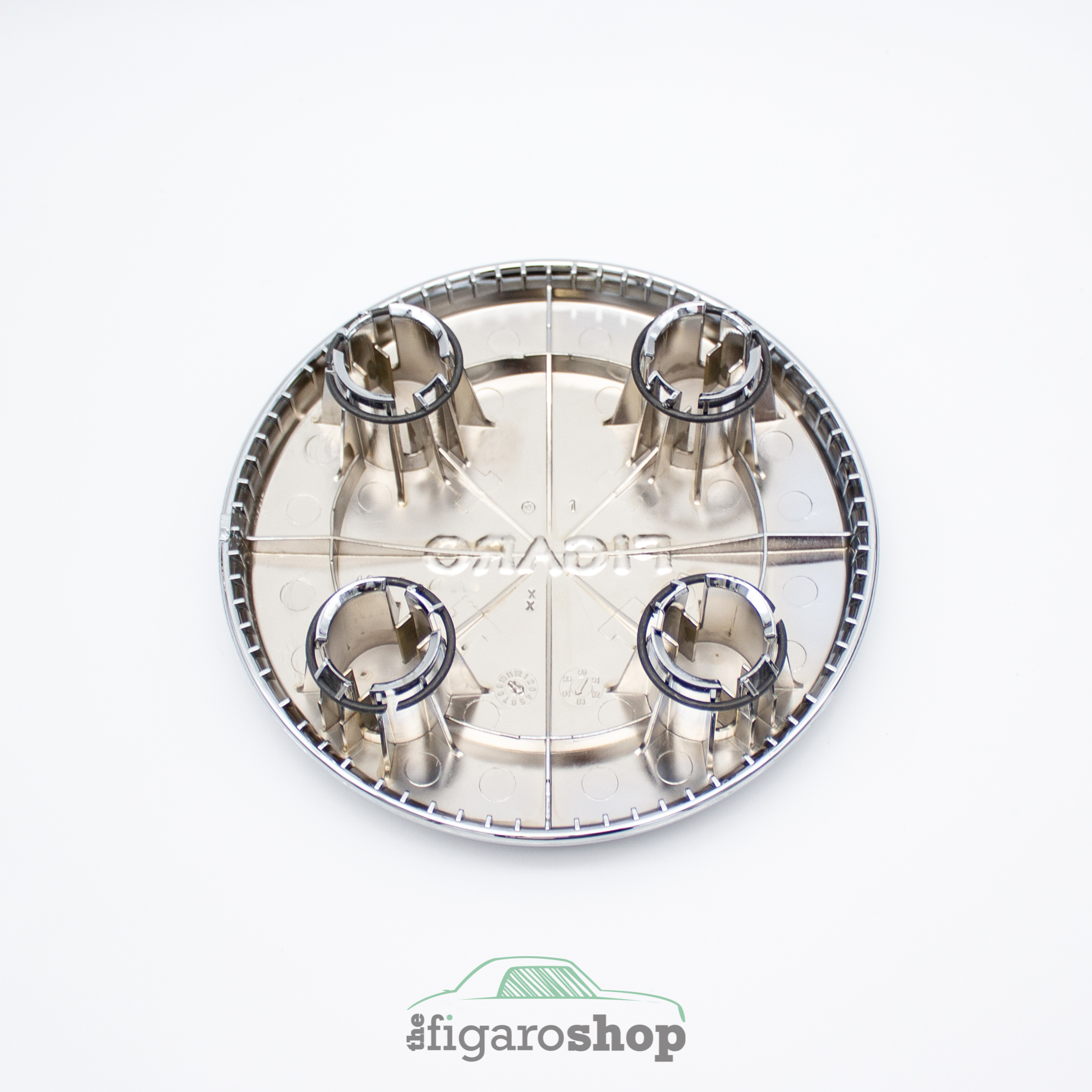 Nissan Figaro original chrome centre cap in good condition