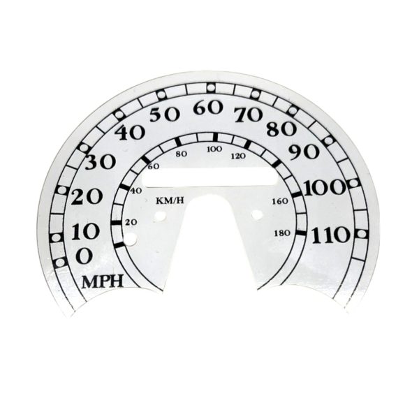 KMH to MPH facia for Nissan Figaro Speedometer
