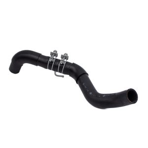 Nissan Figaro Top Radiator Hose In Black Rubber With Centre Joiner Including Clips