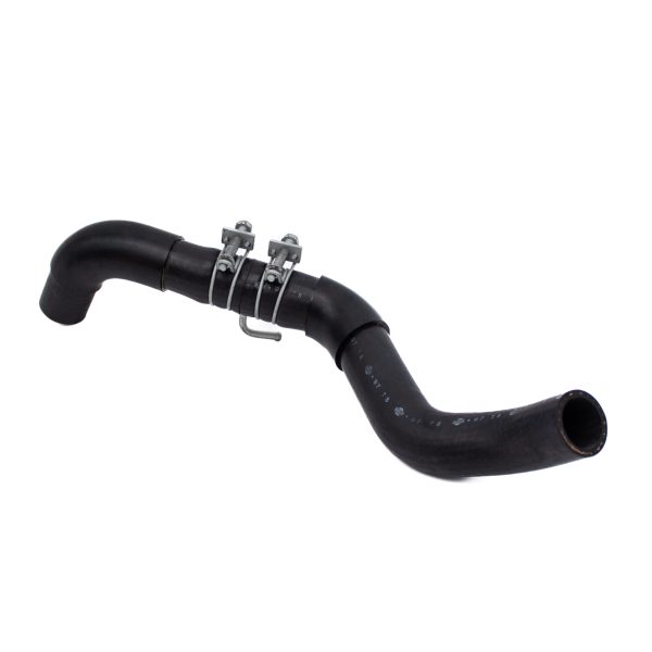 Nissan Figaro Top Radiator Hose In Black Rubber With Centre Joiner Including Clips