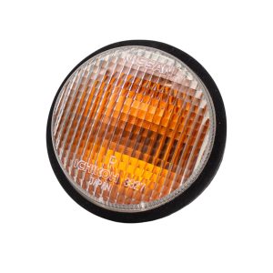 Genuine Nissan Front Right Grille Indicator, Clear Lens With Orange Filter With Black Rubber Seal