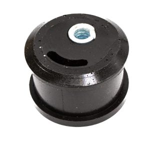 Nissan Figaro Polyurethane Rear Engine Mount In Black Material with Relief Aperture and Steel Central Tube - Front View