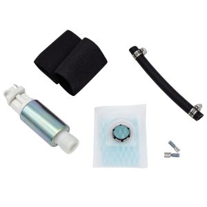 Nissan Figaro Fuel Pump Kit With Main Pump, Filter, Hose, Connectors and Black Foam Sleeves