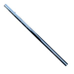 Nissan Figaro LH Sill Cover In Polished Stainless Steel With Black Mounting Bracket and Seal
