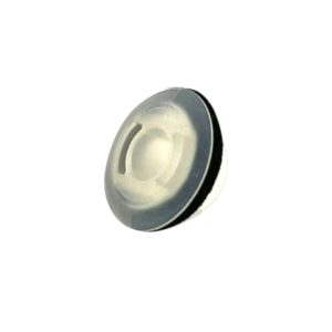 Single Genuine Nissan Circular Hockey Stick Grommet With Centre Hole and Black Foam Seal