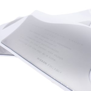 Nissan Figaro Tokyo Nouvelle Plaques (pair)
