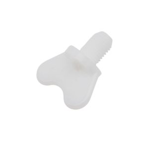 Nissan Figaro Radiator Drain Plug In White Plastic With Winged Top and Threaded Base