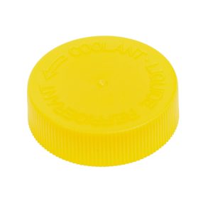 Nissan Figaro Yellow Overflow Bottle Top In Gripped Edges - Top View