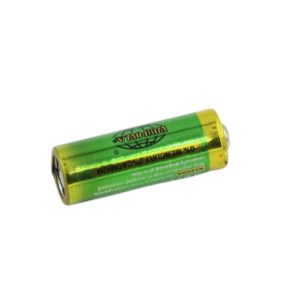 Cylindrical Central Locking Fob Battery In Green / Gold With Model Type 6LR732 9v 32A