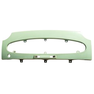 Nissan Figaro Front Facia Panel With Large Oval Front Grille Aperture, Towing Eye Cover Hole and x2 Headlamp Reliefs In Emerald Green
