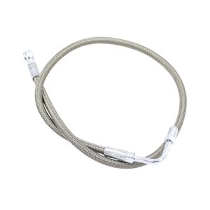 Nissan Figaro Stainless Steel Braided Oil Feed Line With Stainless Steel Banjo Fitting And Stainless Steel Screw Fitting - Coiled
