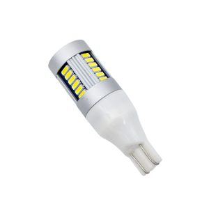 Nissan Figaro White Emitting LED Reverse Light In Cylindrical Design With Multiple Yellow Coloured LED Chips With Double Wire Lower Connector