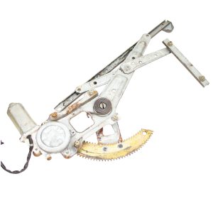 Nissan Figaro Scissor Window Regulator With Crescent Drive Cog And Multiple Arms With Motor