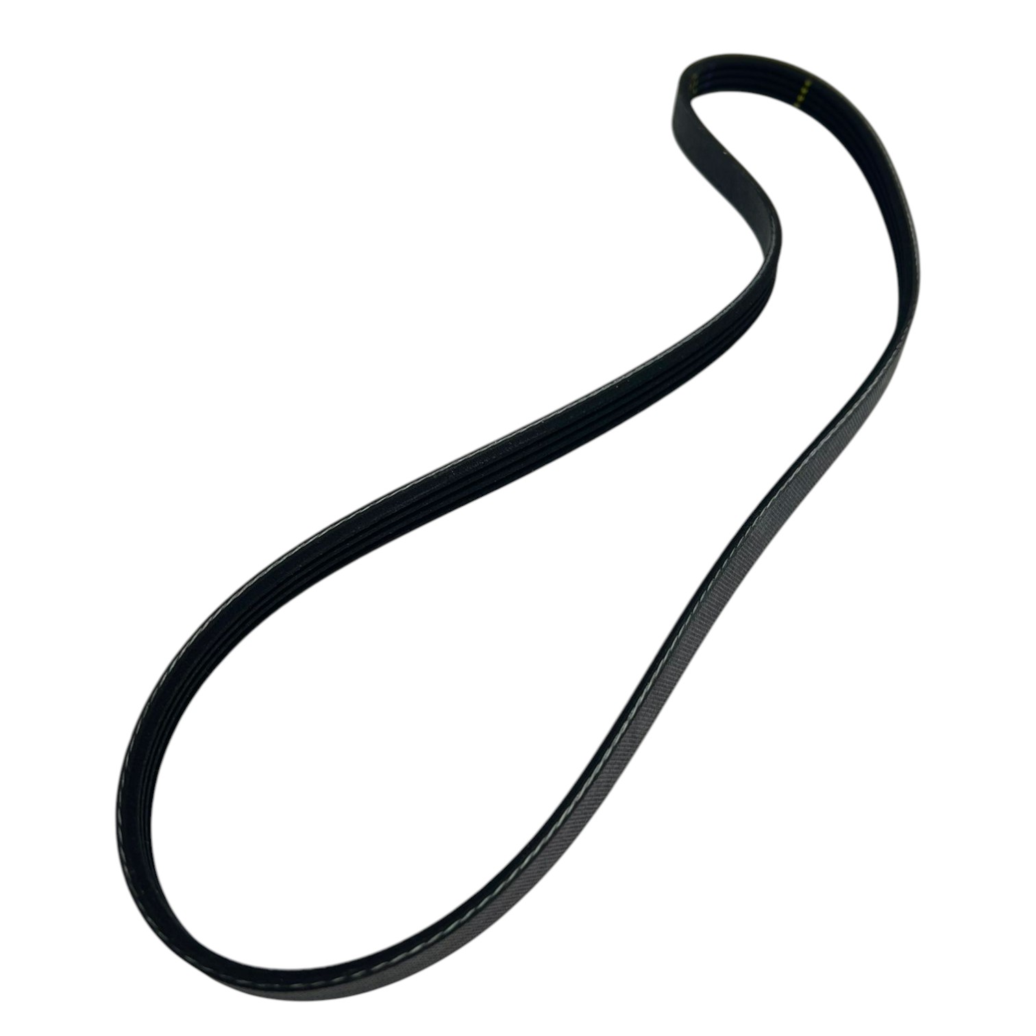 4PK Aux Drive Belt In Black Rubber For Nissan Figaro Air Conditioning Pump With 4 Grooved Ribs