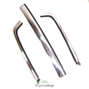 Nissan Figaro Chrome Windscreen Surround 3pc Reconditioned