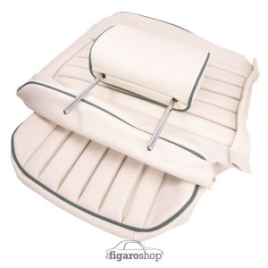 Nissan Figaro Front Seat Full Leather Re-trim (Pair) Covers Only