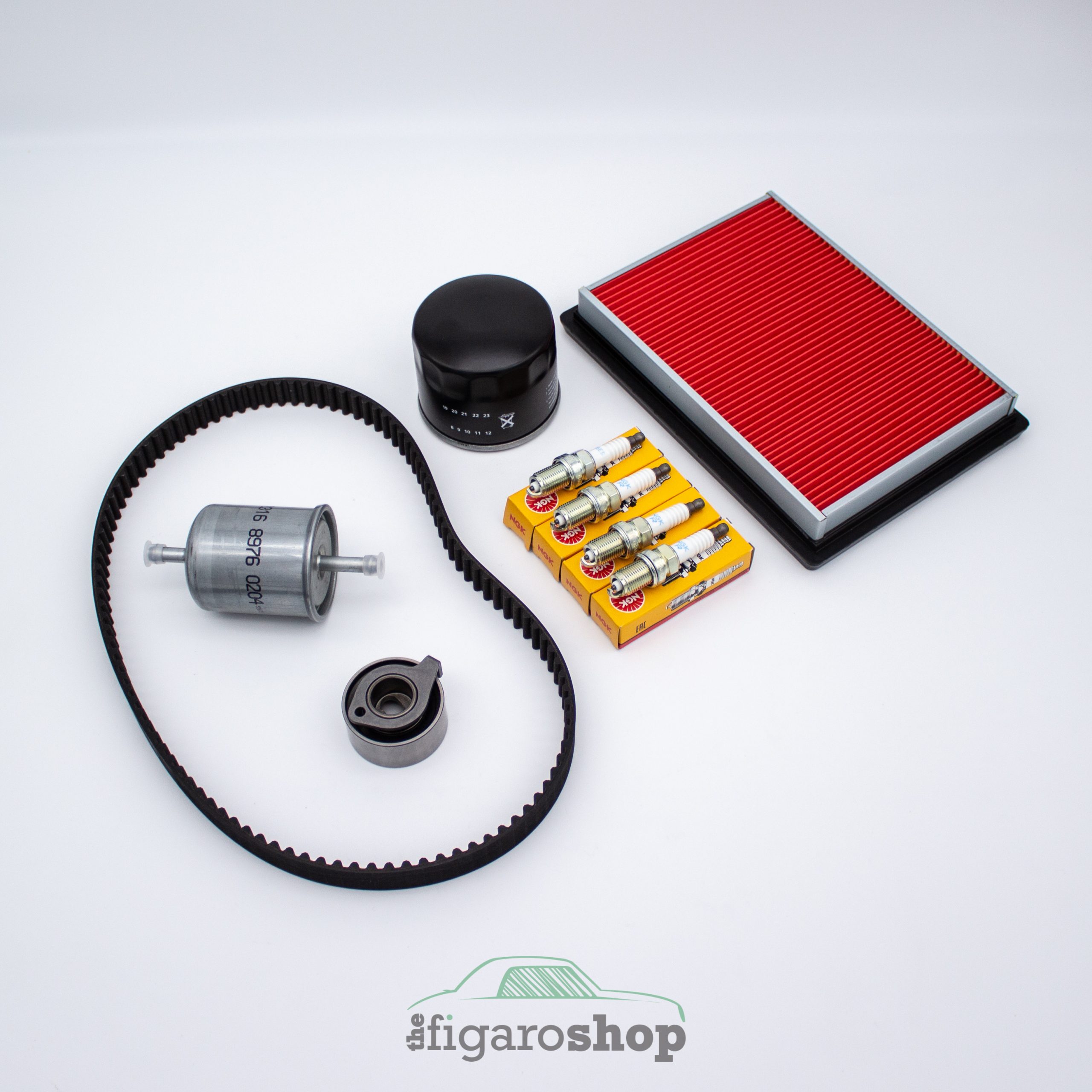 Nissan Figaro Cambelt, tensioner and service kit The Figaro Shop
