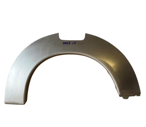 Left hand custom made arch repair panel for Nissan Figaro