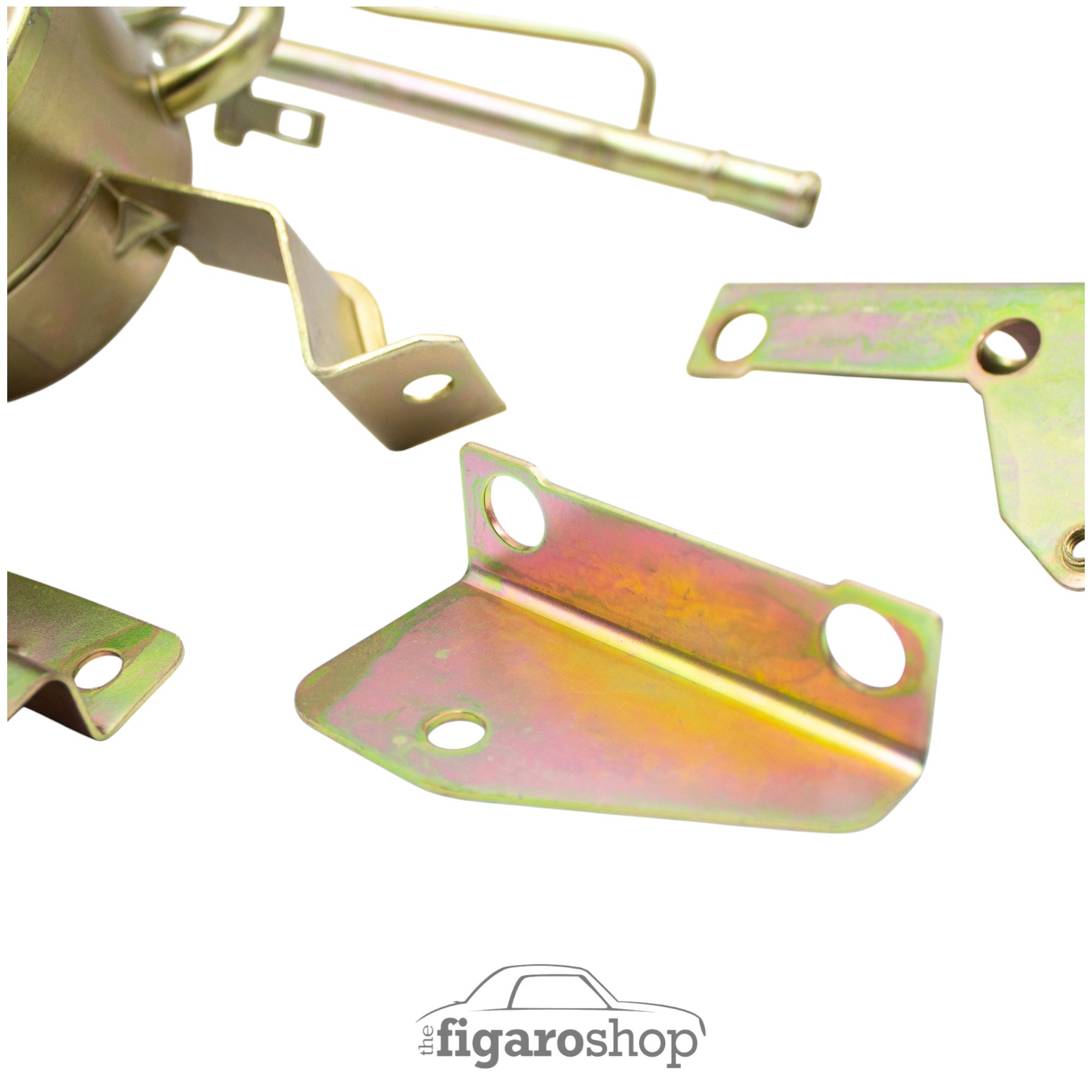 Yellow Zinc Plated Ignition Coil Lower Bracket
