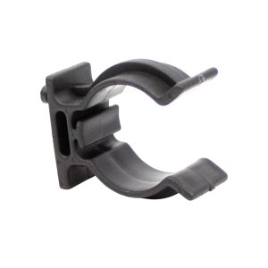 Nissan Figaro Flare Bracket Clip In Black Plastic With Rectangular Base and Open C Shaped Clamp