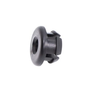 Nissan Figaro Round Black Plastic Grommet With Split Clip Inner Profile