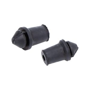 Conical Rubber Fuel Flap Stoppers With Round Mounting Flange And Cylindrical Contact Surface
