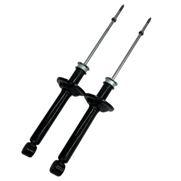 Pair of Gas Filled, Gloss Black Rear Shock Absorbers for Nissan PAO / Figaro