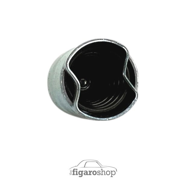 Nissan Figaro Oil Pressure Relief Valve Zinc Plated Body -Underside View