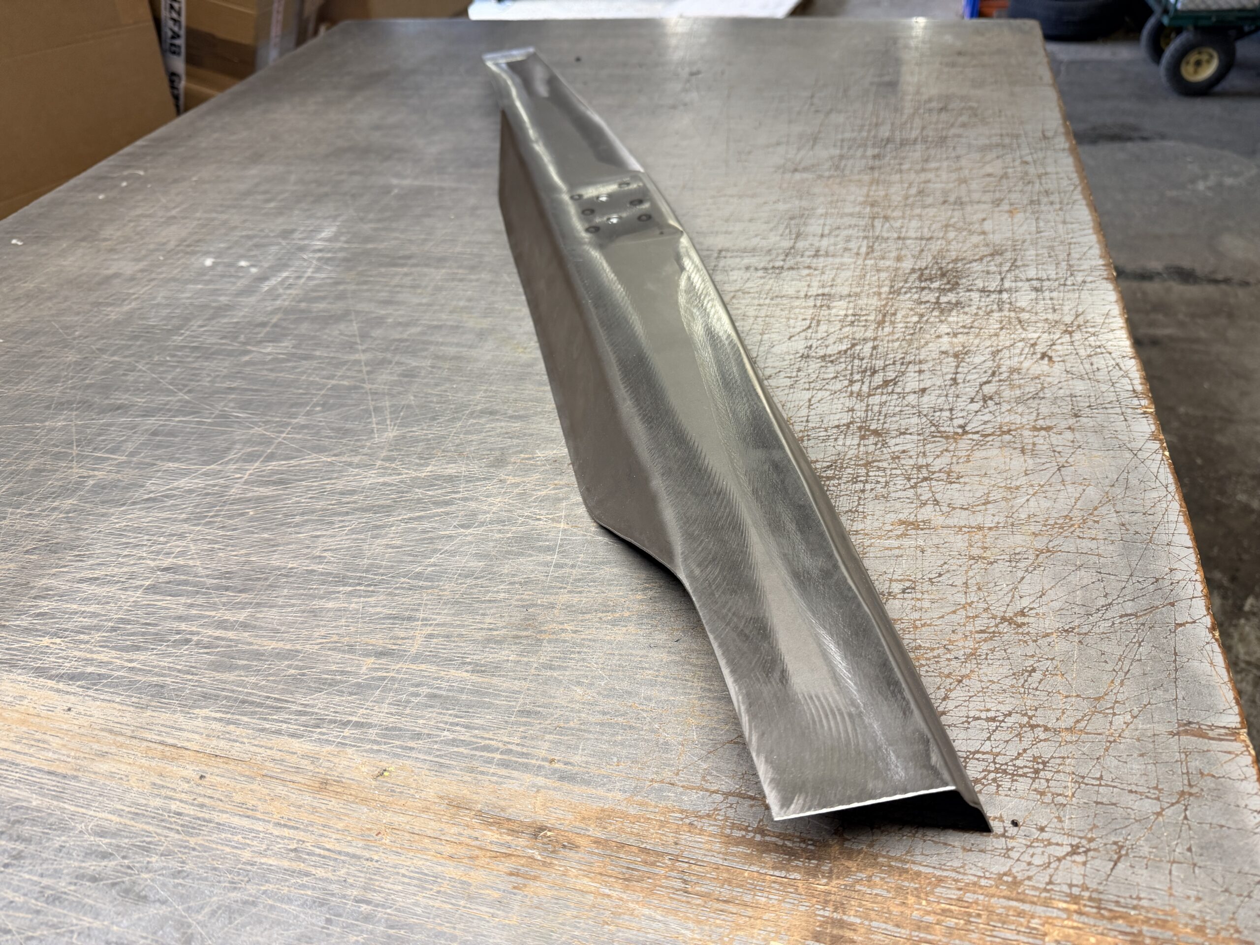 Nissan Figaro Lower Boot Step Replacement Panel - Image 3