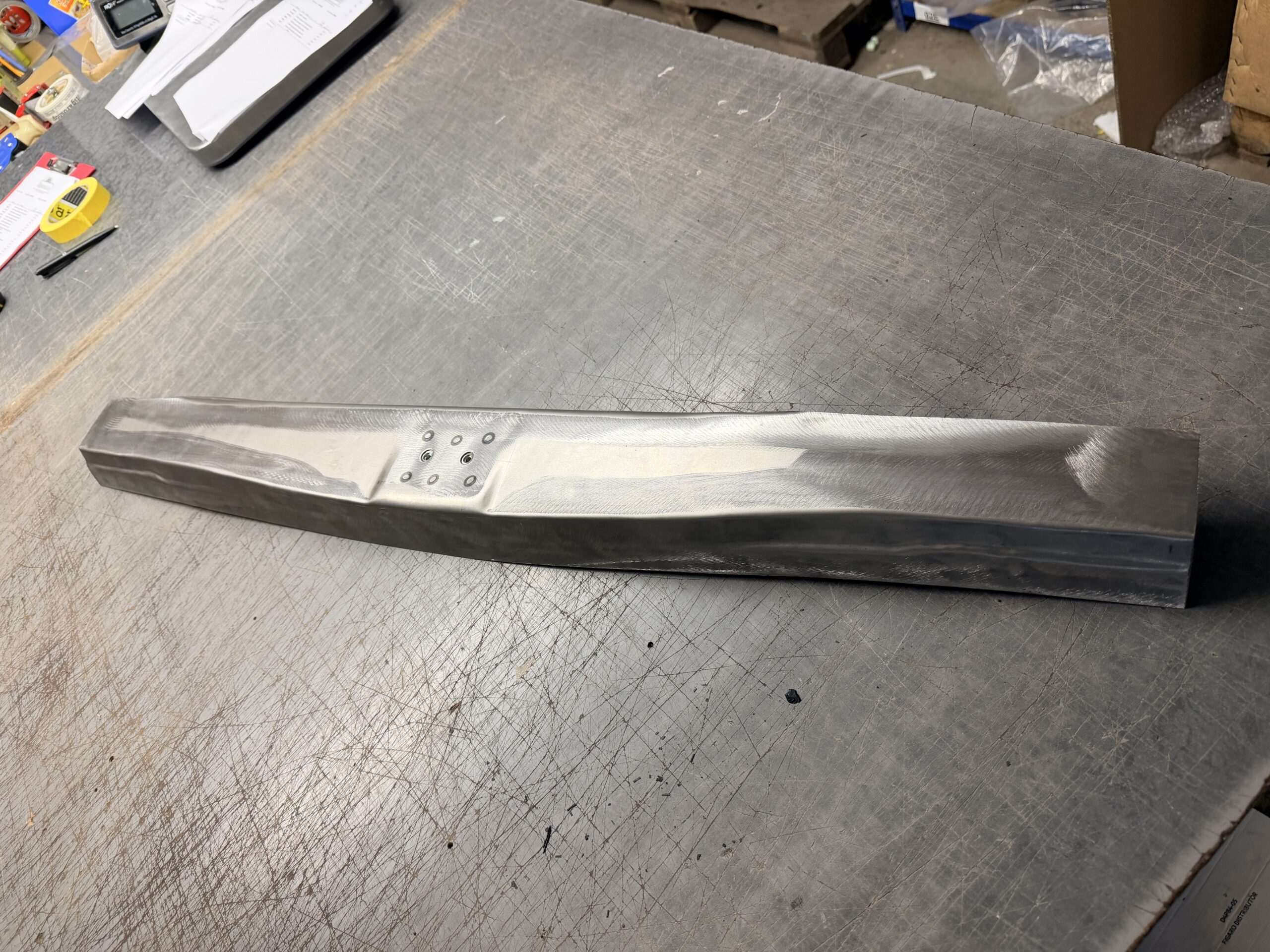 Nissan Figaro Lower Boot Step Replacement Panel - Image 2